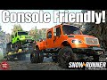 SnowRunner: NEW FREIGHTLINER PICKUP TRUCK! (CONSOLE FRIENDLY) 1,100 HP ENGINE!?