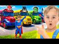 Chris And Mike Training In A Superhero School 