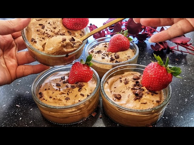 Delicious Homemade Dessert that I Never get Tired of Eating! Creamy Smooth it Melts in Mouth !