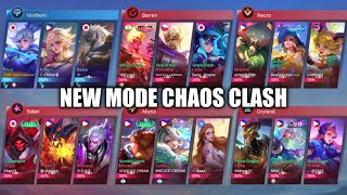 NEW MODE CHAOS CLASH 3 VS 3 VS 3 VS 3 VS 3 VS 3