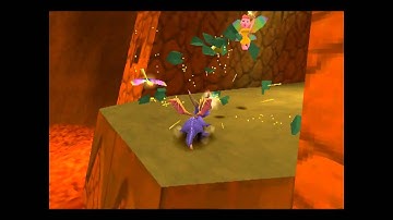 Lets Play Spyro 2 Part 10: Magma Cone, Fuans and Lee Evans Cameo???