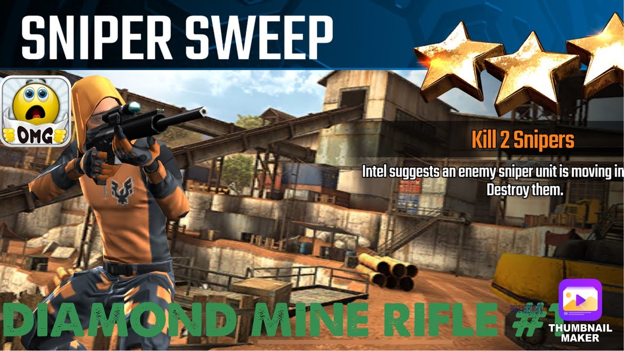 Sniper Sweep, Sniper Strike special ops mission #1- Diamond Mine