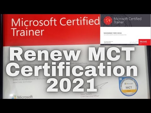 How to Renew MCT Certification