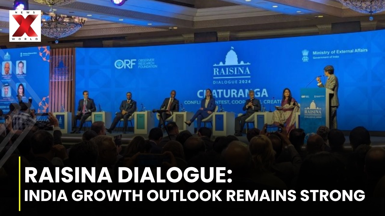 Raisina Dialogue: NK Singh discusses India’s growth and global risks | NewsX World