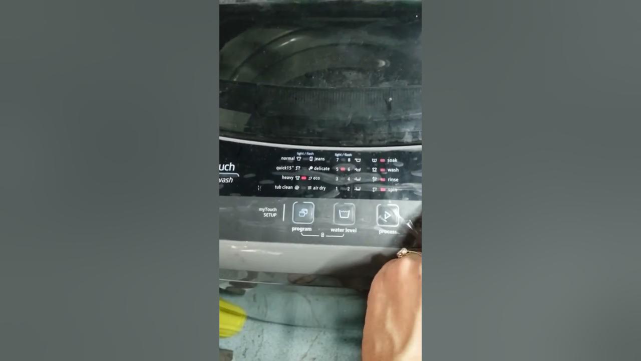How to operate midea automatic washing machine step by step philippines