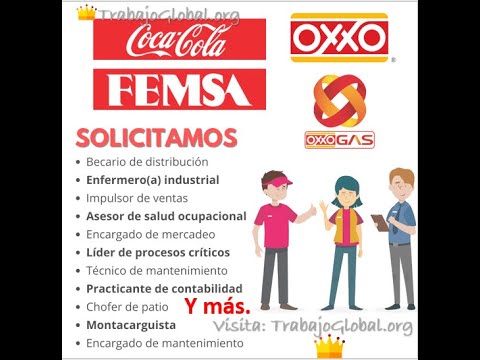 🎢 Oferta 2022 🃏 FEMSA de trabajo Coca-Cola Beneficios, Funciones - YouTube