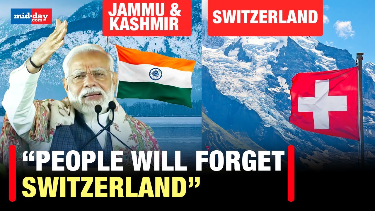 Ready go to ... https://youtu.be/0MY9ERIb_2Q?si=ji9mwCqJeNcOZ0ns [ PM Modi in Kashmir: PM Modi vows Kashmirâs overhaul as a Tourism hub]