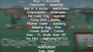 Object Show Credits