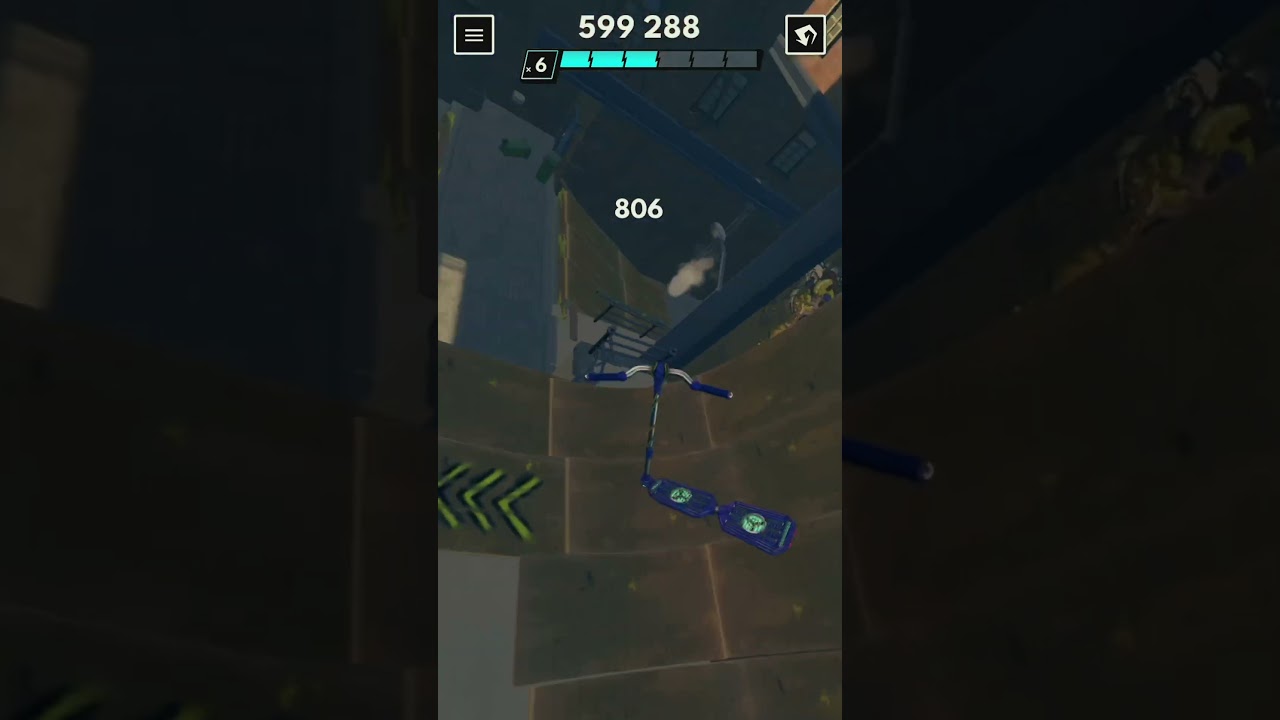 Star Route For Downtown Level | Touchgrind Scooter |