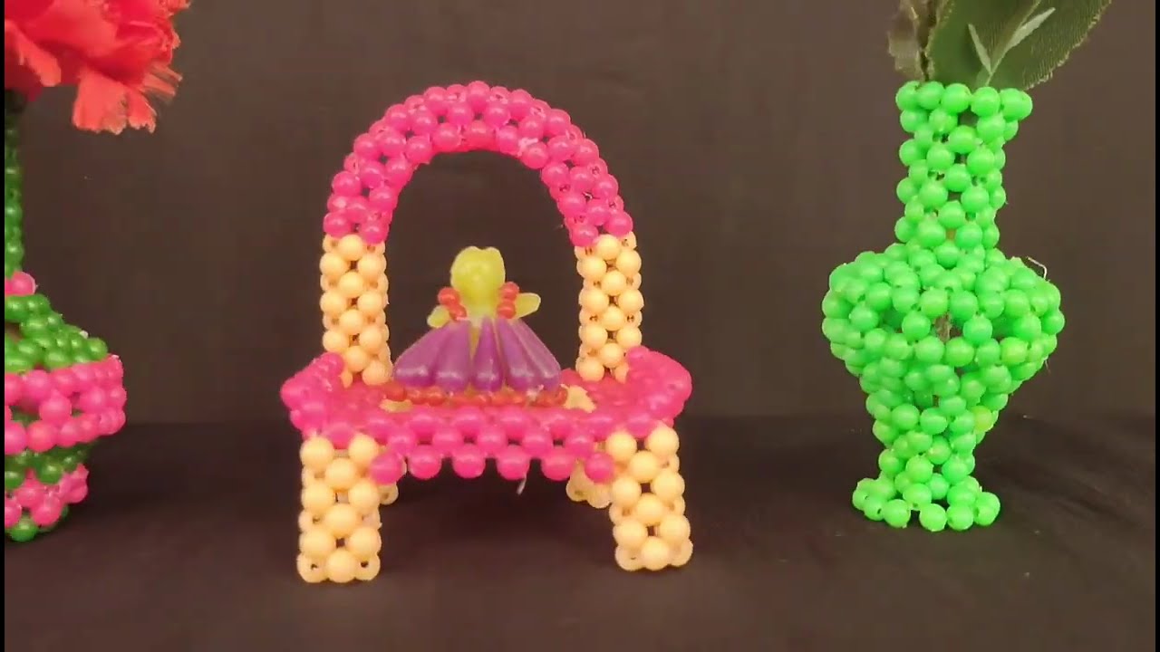 pusala bommalu /pearl making dolls...