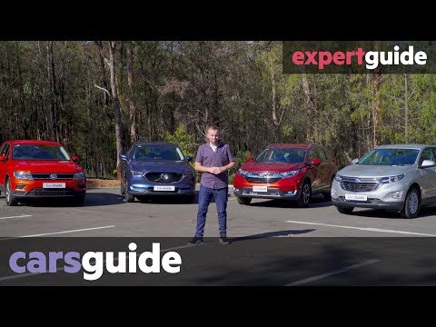 mazda-cx-5-vs-honda-cr-v-vs-vw-tiguan-vs-holden-equinox-2018-review