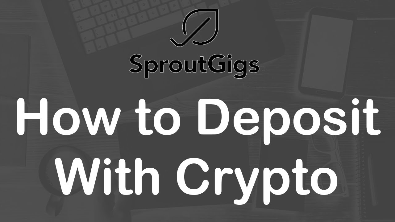 HOW TO DEPOSIT WITH CRYPTO - YouTube