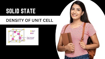 Solid State   Density Of Unit Cell