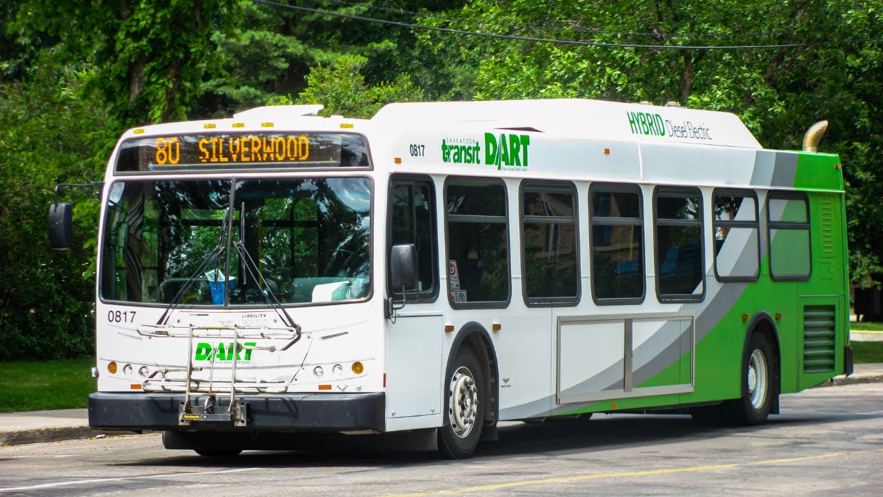Saskatoon New Flyer D40LFR 2008 bus in Saskatoon, Canada | 2012