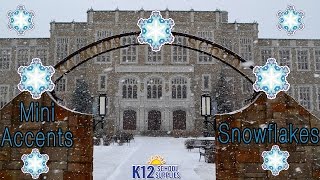 Snowflake Decorations - Snowflake Cutouts - Holiday Bulletin Board