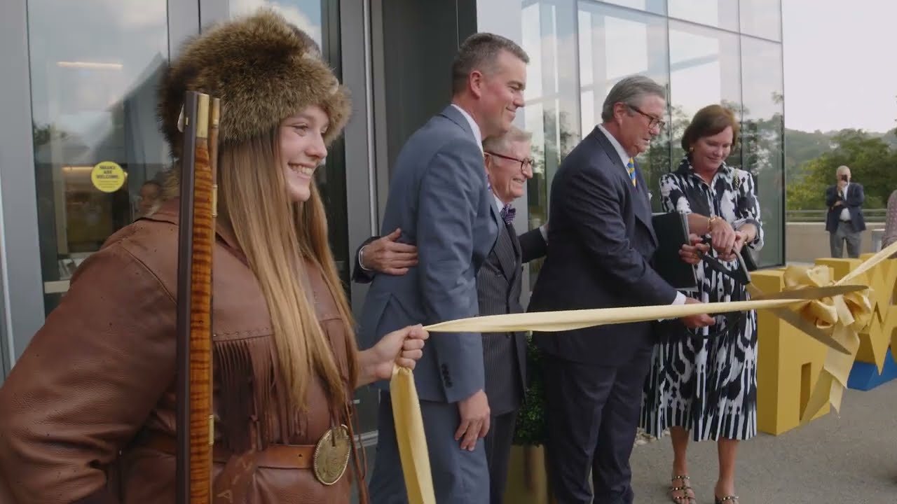 The Ribbon Cutting of Reynolds Hall