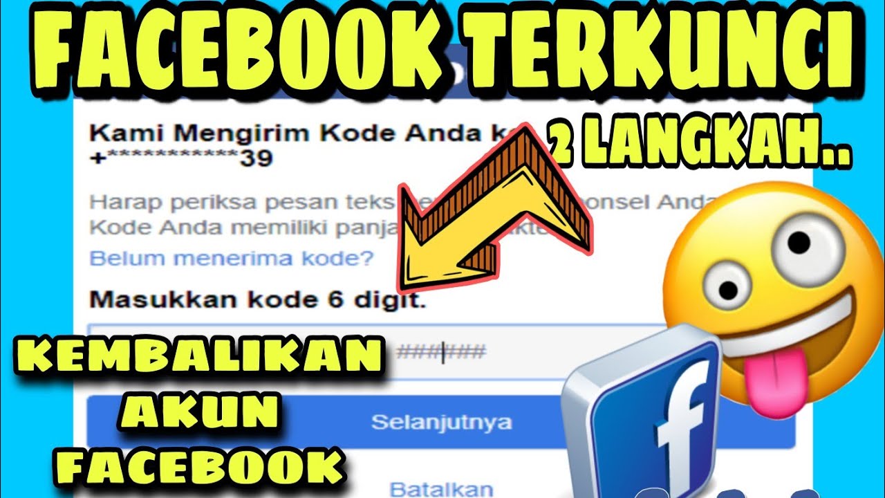 Mudah Ternyata Cara Mengatasi Akun Fb Terkunci Autentikasi Dua Faktor Youtube