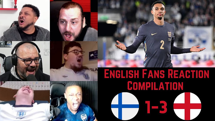 ENGLISH Fans Reactions to FINLAND 1-3 ENGLAND | UEFA Nations League B Grp.2 MD 3 | 13-10-2024