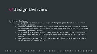 Web Programming - Project #2 Hangman