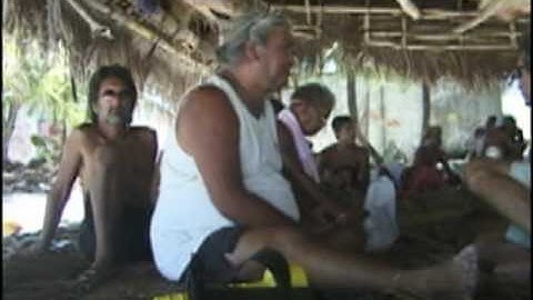 Satawal Canoe Building
