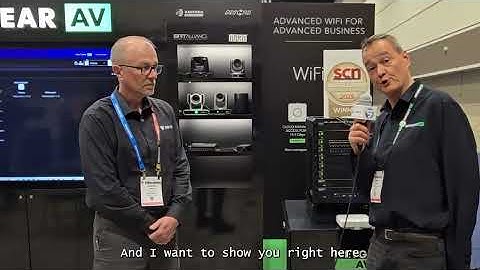 Netgear and SDVoE talk technology at Infocomm 2025