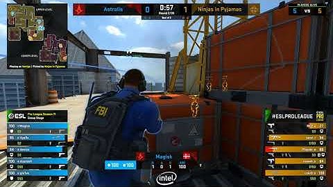CSGO Astralis vs Ninjas in Pyjamas Vertigo Map 1 ESL Pro League Season 11 Group A