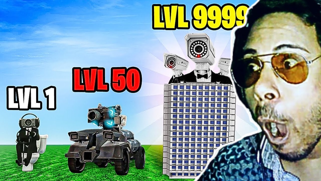 Building a Max Level SKIBIDI TOILET TYCOON in ROBLOX