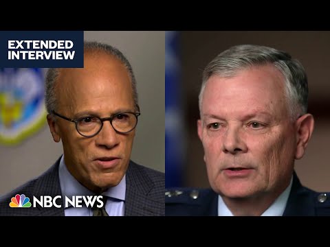 NORAD commander on Chinese spy balloon, AI, Russia