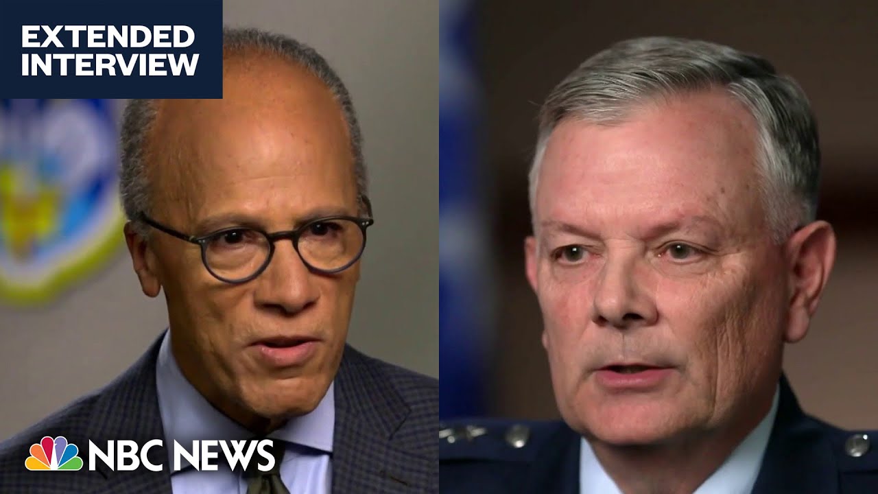 NORAD commander on Chinese spy balloon, AI, Russia