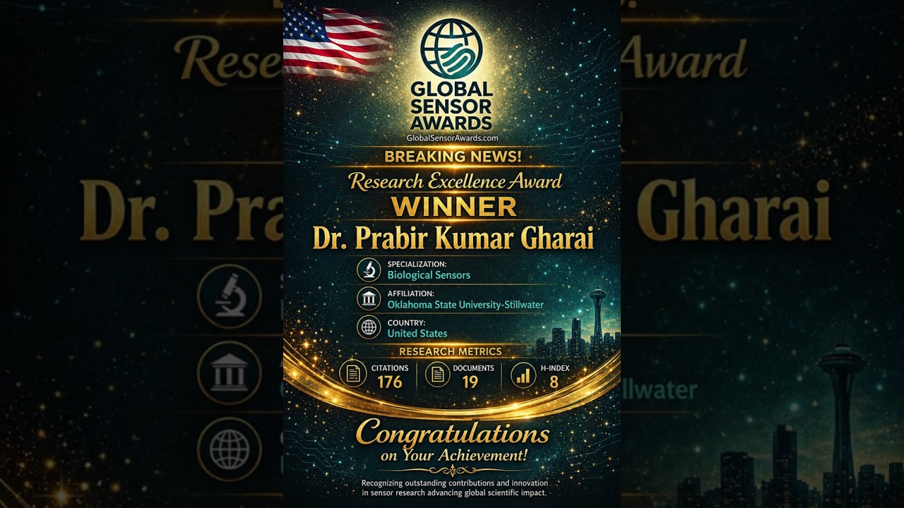 Dr. Prabir Kumar Gharai | Oklahoma State University | United States | Research Excellence Award