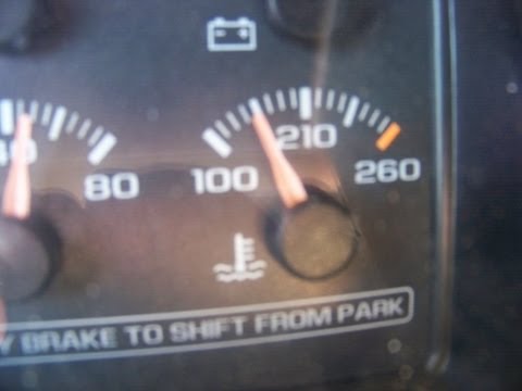 96-98 Chevy pickup temperature gauge reads low - part 1 - testing the gauge