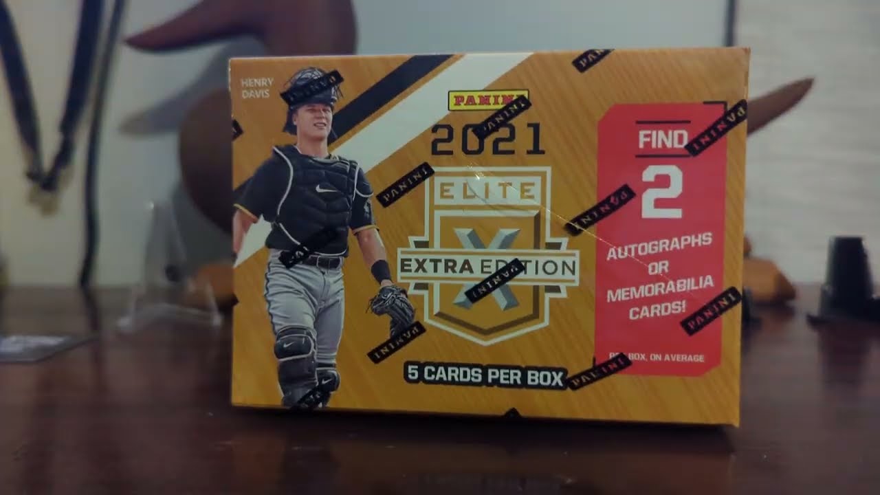 Коллекционная коробка Panini Elite Extra Edition 2021 года, с автографом и реликвией!