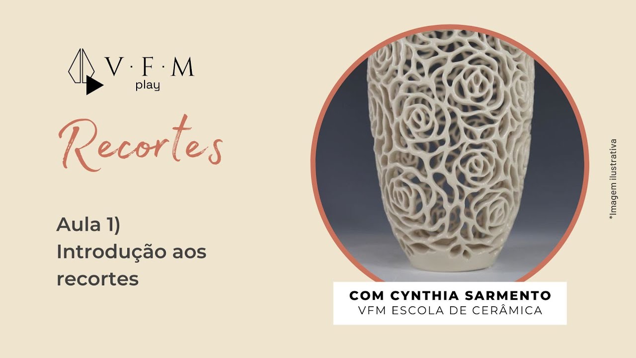 Aula 1) Introdução aos recortes na cerâmica