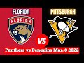 Florida Panthers vs Pittsburgh Penguins | Live NHL Play by Play & Chat