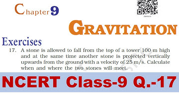 Q.-17 NCERT Class 9 Science Chapter 9 Gravitation Exercise Question 17