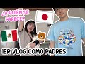 PRIMER VLOG COMO PADRES 👨‍👩‍👧 ¿A QUIÉN SE PARECE MIA CHAN? 🧐 | Juli