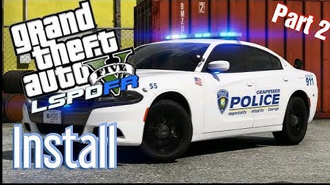 How to Install LSPDFR Police Mod | Character Creation | Useful Keys | GTA V lspdfr | Part 2