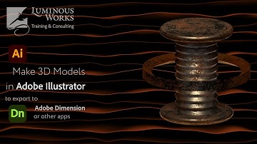 Actual 3D Models from Adobe Illustrator