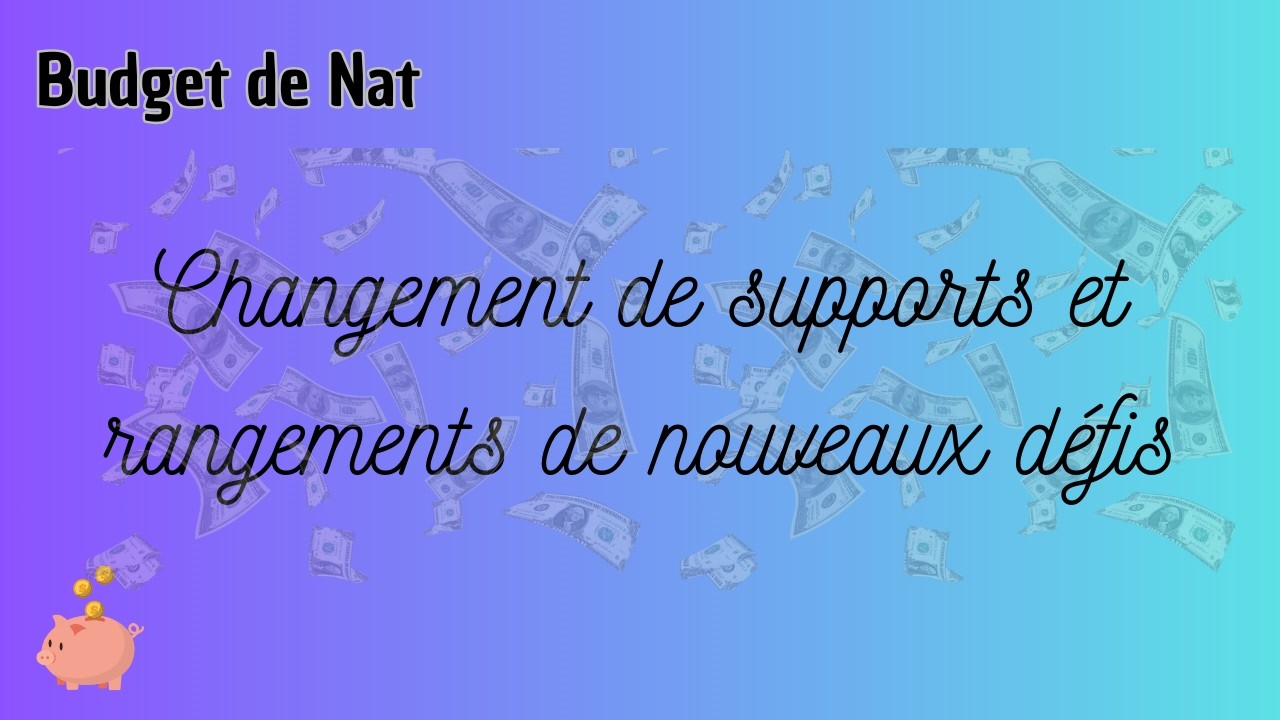 ~ On vient changer toutes mes enveloppes et choisir mes nouveaux défis pour l'année ! 😁 ~