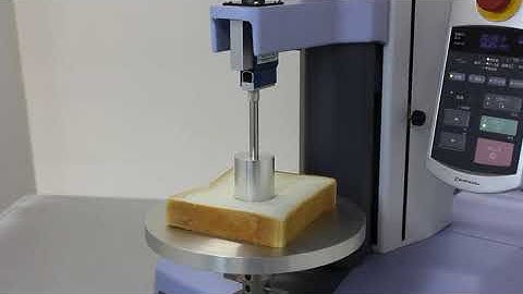 Evaluation of Bread by Compression Test according to AACC test methods with Shimadzu EZ-Test