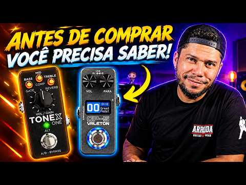 DIFERENÇAS ENTRE O TONEX ONE E A VALETON GP5 🔥