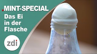 Das Ei in der Flasche: Osterexperiment • MINT-Fakt Spezial • zdi.NRW