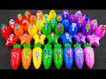 Searching Clay Slime ASMR 🥚 Incredibox Sprunki Oren, Clukr, Vineria | Slime Stickers in Suitcase