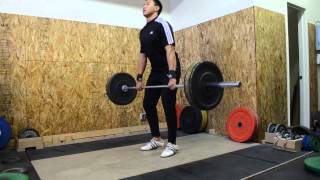 Clean Pull From Above the Knee