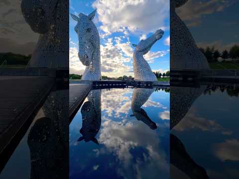 The Kelpies: Mythical Horse Statues of Scotland 🏴🐴