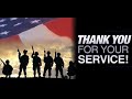 Thank you for your service   to all the united states soldiers defending our country