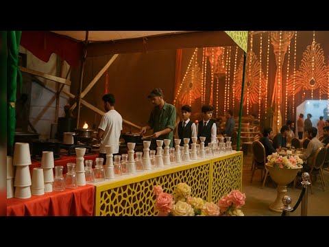 ليلة فرح خيالية هتبهركم ديكور مبهج وأجواء ولا أروع أحلى فرح في الغربية زينة ترند 2025