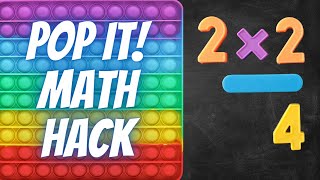 Pop It! Math Hack To Learn Multiplication Times Tables- How to Remember Multiplication Facts screenshot 1