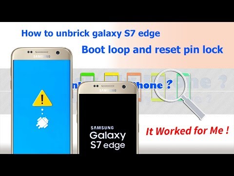 How to Fix Samsung S7 Edge boot loop or stuck boot logo step by step