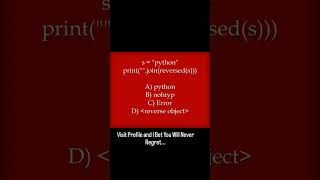 #Python #DataScience #MachineLearning #ArtificialIntelligence #CodingChallenge